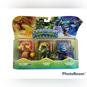 New Sealed Skylanders Swap Force Lava Barf Eruptor Slobber Tooth Super Gulp